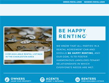 Tablet Screenshot of behappyrenting.com